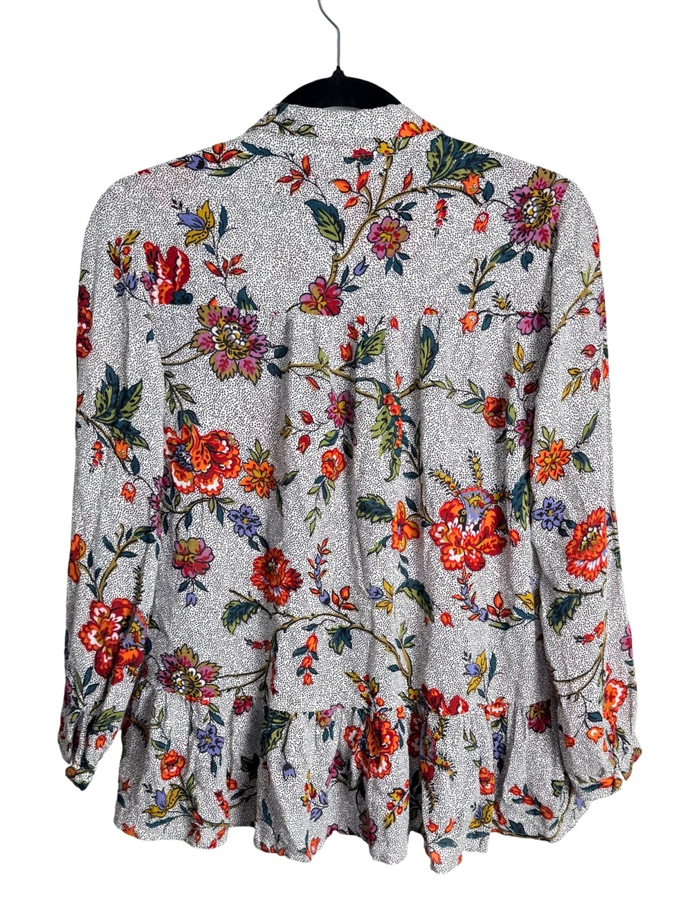 Maeve Anthropologie Janie Flounced Peasant Blouse XS - Picture 4 of 8